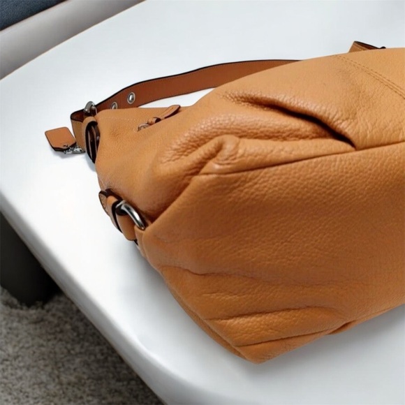 Coach Pebbled, Leather Shoulder Bag - Picture 5 of 11